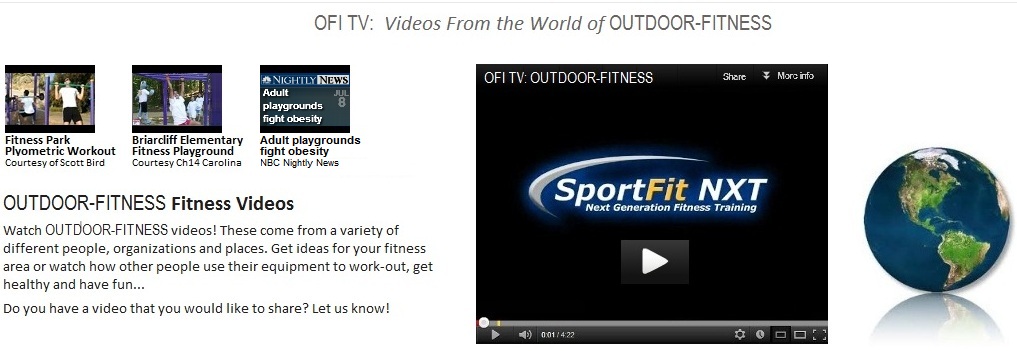 Outdoor Fitness Equipment Television OFI TV